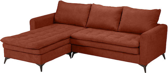 Scandalo Colțar Canapea cu Unghi reversibil Terracotta 265x188x99cm.