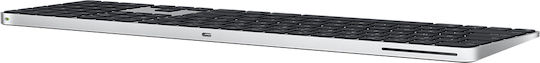 Apple Magic With Touch ID And Numeric Keypad Wireless Keyboard Greek Compatible With Mac