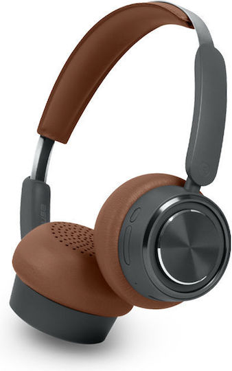 Muse Wireless / Wired On Ear Headphones with 65 hours of Operation Brown