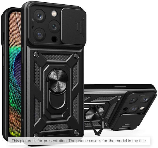 Techsuit Back Cover Μαύρο (Oppo A5 4G, SKYDDAR INNOVATION)