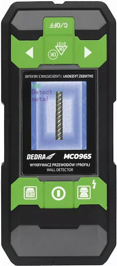 Dedra Μέτρο Laser MC0965 με Δυνατότητα Μέτρησης 40m