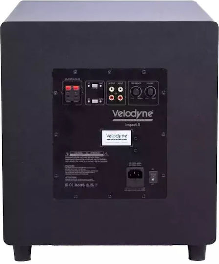Velodyne Impact X10 Самоусилващ Субуфер с Говорител 10" 250W Черен
