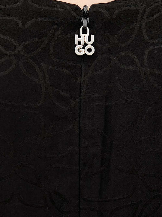 Naironi Summer Mini Dress Black
