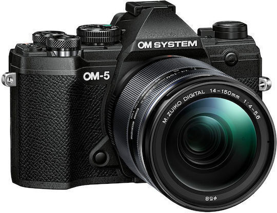 Olympus OM-5 II Mirrorless Camera Kit (ED 14-150mm F4-5.6 II) Black
