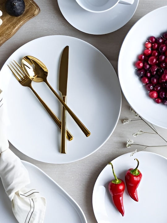 Lubiana White Porcelain Dinnerware Set 99pcs