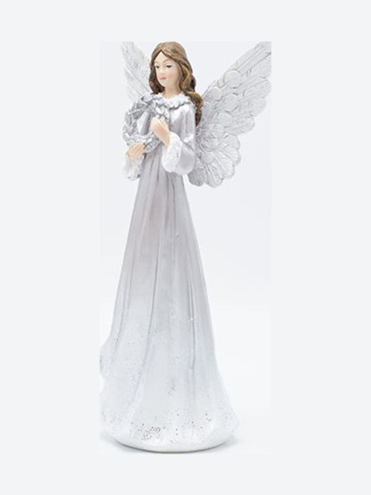 Eurolamp Christmas Plastic Figure Cherub Height 25.7cm