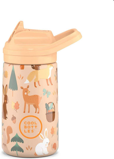 Cool Bottles Детска Бутилка За Вода Неръждаема Стомана Kiddies 350ml