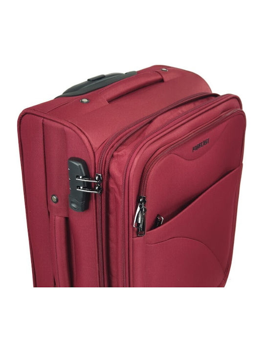 Forecast Reisekoffer Kabine Rot mit 4 Räder Höhe 55cm