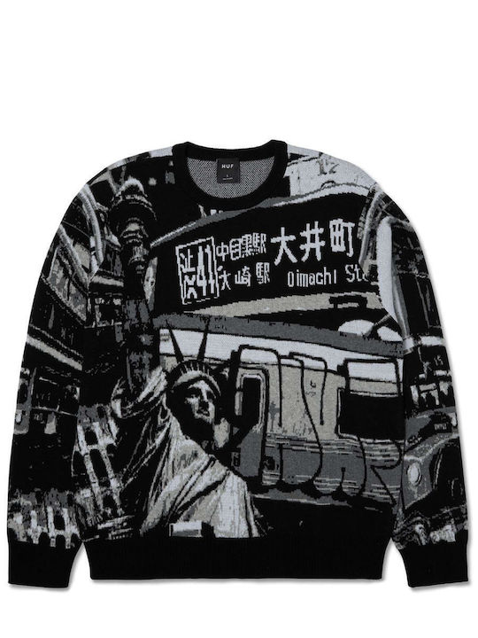 Worldwide Commuter Pullover Schwarz