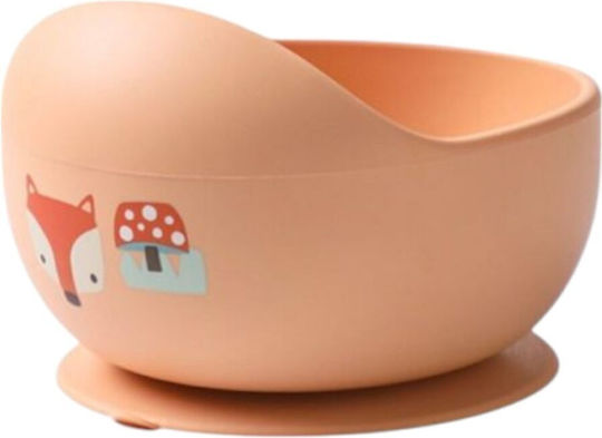 Queen Mother Baby Food Bowl Elephant Made of Silicone Green