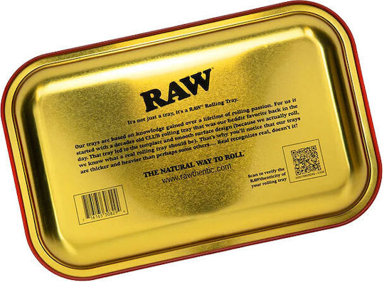 Raw Rolling Tray 17cm Κόκκινο