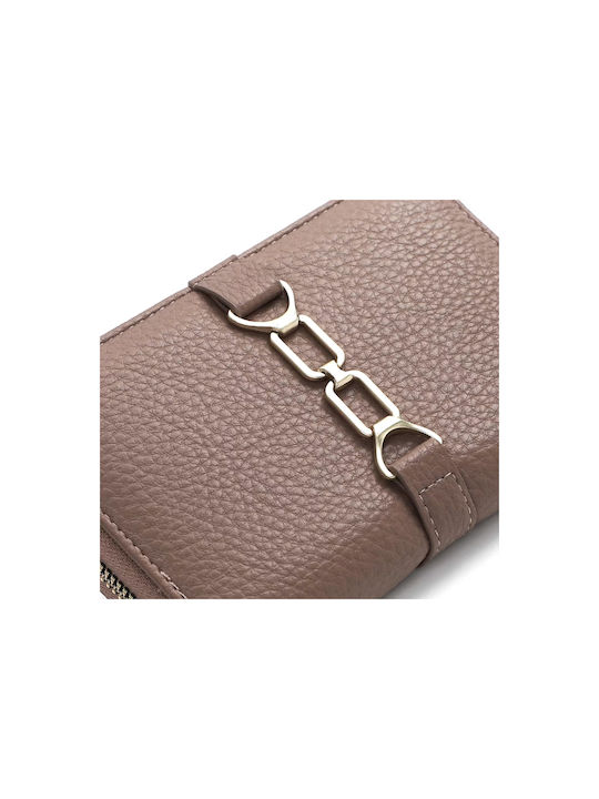 Damen Geldbörse Klassisch Beige
