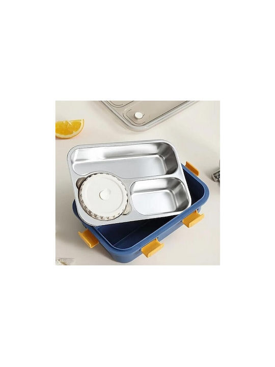 Aj Δοχείο Φαγητού Inox Μπλε 750ml