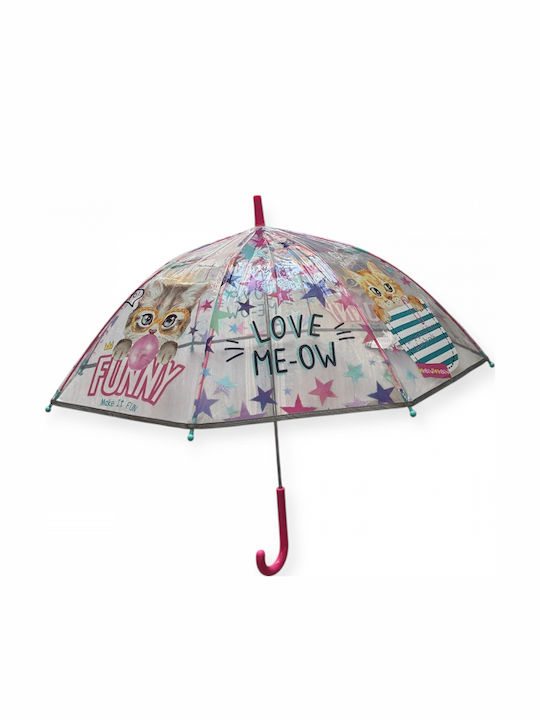 Perletti Umbrelă Pentru Copii Baston Multicoloră