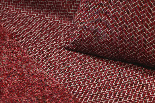Beauty Home Decken & Couchdecken Sesselüberwurf Chenille 170x170cm Rote 8639MON Beauty Home Decken & Couchdecken Sesselüberwurf Chenille 170x170cm Rote 8639MON