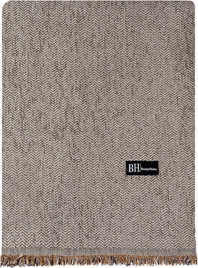 Beauty Home Set De Pleduri 2 Buc Chenille Bej 8645SET2