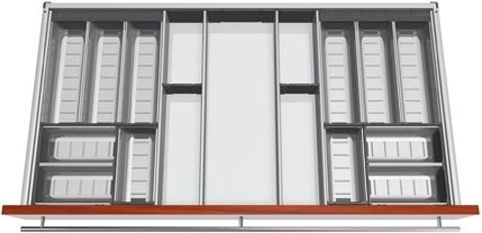 Blum Поставка За Прибори За Чекмедже Inox 80x48см Сребрист