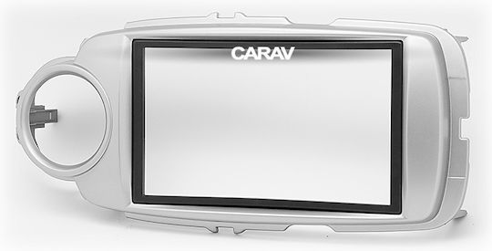 CARAV Industries Inc. Πρόσοψη 2 Din για Toyota Yaris 2011-2019