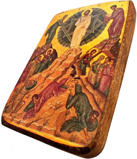 Taufgeschenk mit Kirchlichem Bild aus Holz 1cm