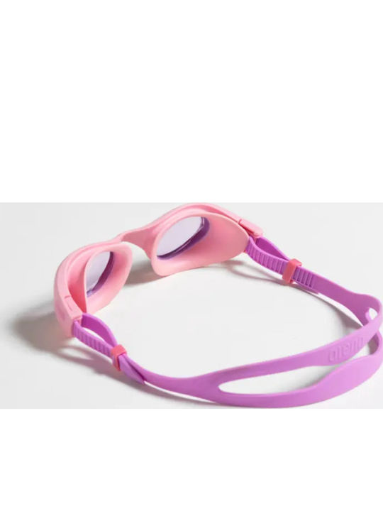 Arena Swimming Goggles Kids with Anti-fog Lenses Pink