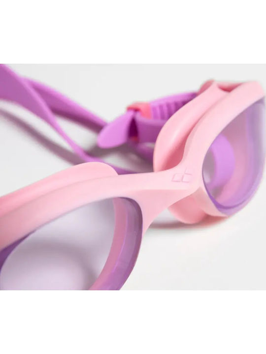 Arena Swimming Goggles Kids with Anti-fog Lenses Pink