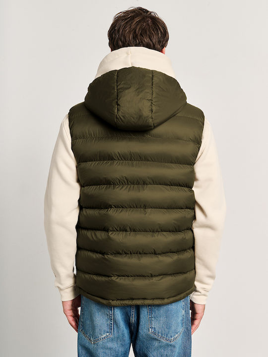Vestă Geci Fără Mâneci Olive 66-101.054.N0005