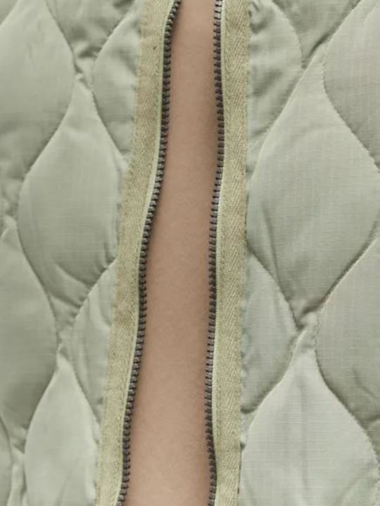 Ärmellos Jacke Dark Sage Green