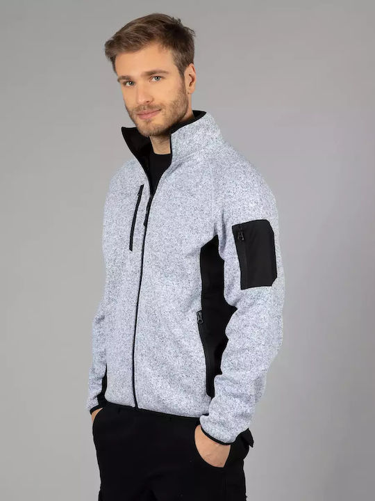 JRC Men's Long Sleeve Promotional Cardigan Royal Blue