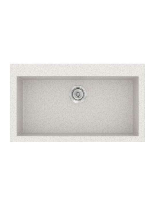 Sanitec Classic Drop-In Chiuvetă din Granit Sintetic L79xW50cm Granit gri