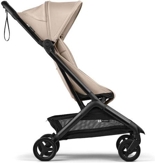 Bugaboo Butterfly 2 Καρότσι Μωρού Kατάλληλο για Nεογέννητο Black/Desert Taupe 7.3kg