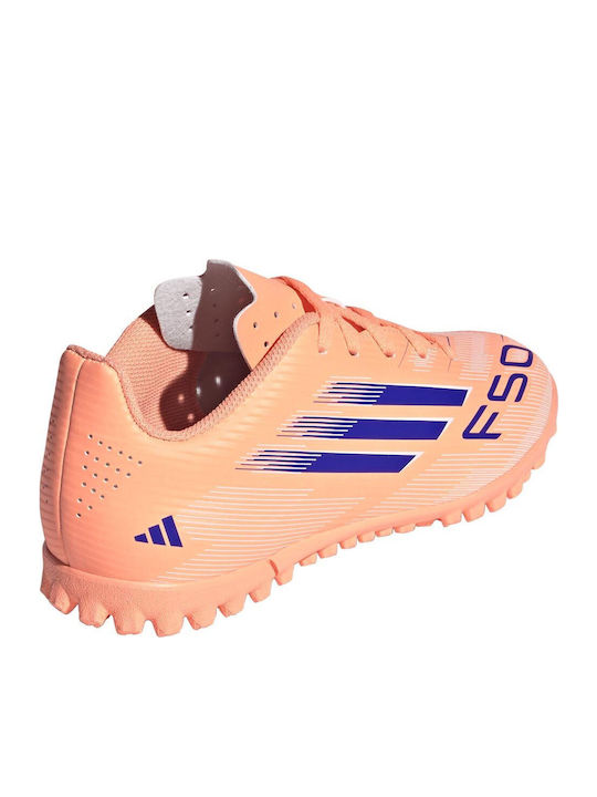 F50 Club Kids Turf Soccer Shoes Orange