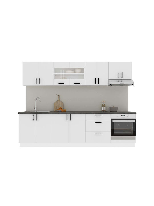 Karo Cabinet Wall Alb 60x30x60cm