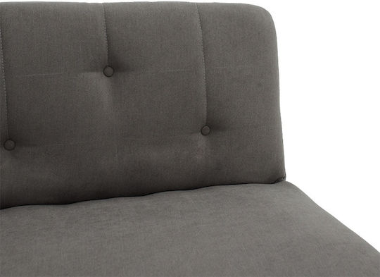 Breathe Two-Seater Couch Bed Anthracite 167x77x73 cm