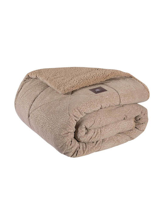Greenwich Polo Club Duvet Cover Queen 240x250cm 4437 Taupe 700 GSMGsm 11.5 togs Togs