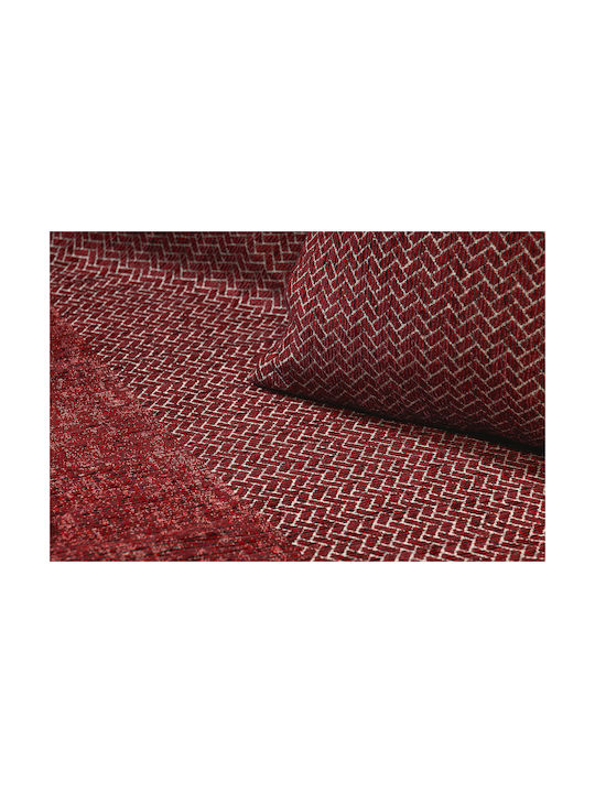 Beauty Home Διακοσμητική Μαξιλαροθήκη Κόκκινο 45x45εκ.