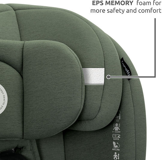 Lorelli Capella Καθισματάκι Αυτοκινήτου i-Size με Isofix Pink 0-36 kg