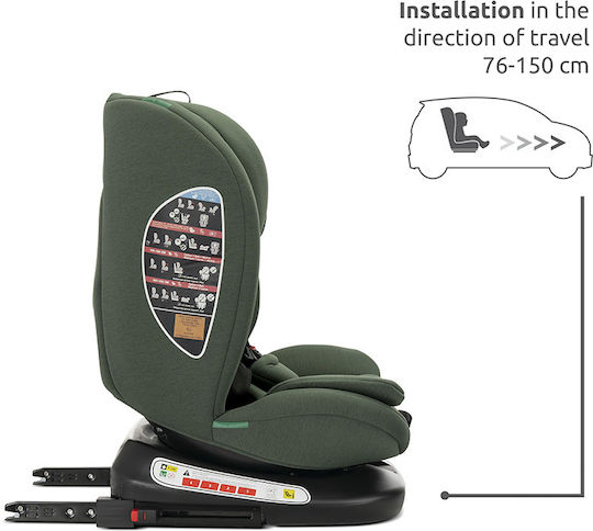 Lorelli Capella Καθισματάκι Αυτοκινήτου i-Size με Isofix Pink 0-36 kg