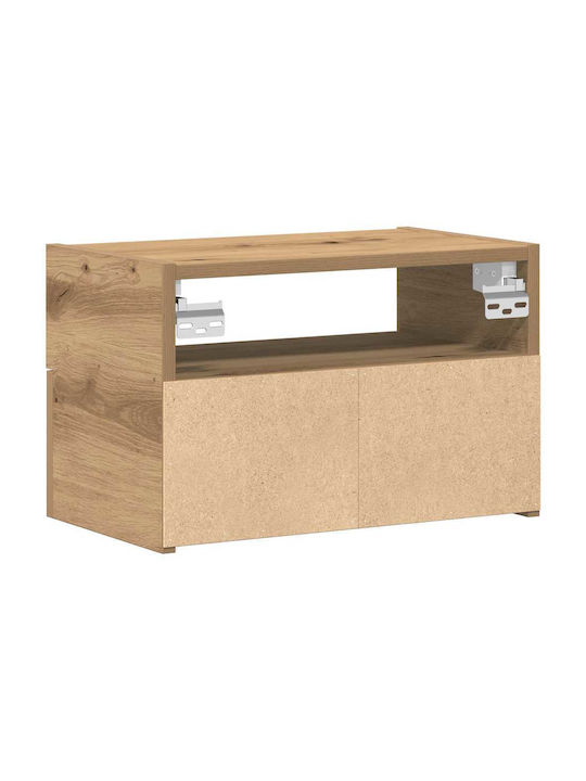 Комод Дървен Кафяв 45x26x28.5см