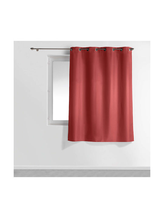 Curtain Window with Grommet Essentiel Red 1612622 140x180cm
