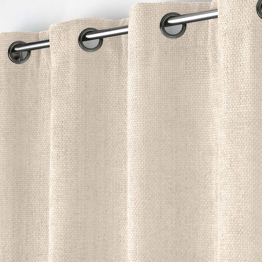 Vorhang mit Grommets Ecru 140x260cm