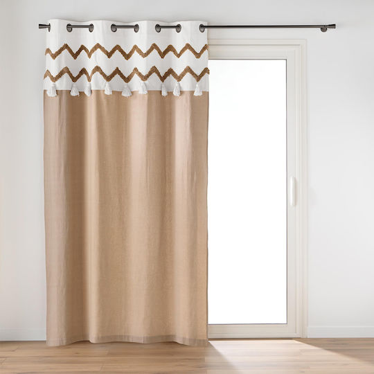 Azari Mit Grommets Beiges 140x240cm Azari Mit Grommets Beiges 140x240cm