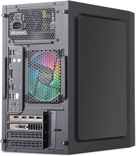 Segotep KNIGHT W3 Gaming Mini tower Carcasă Calculator cu Fereastră Laterală Negru