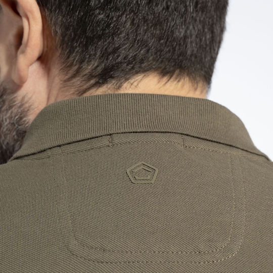 Pentagon Polohemd in Weiß Farbe