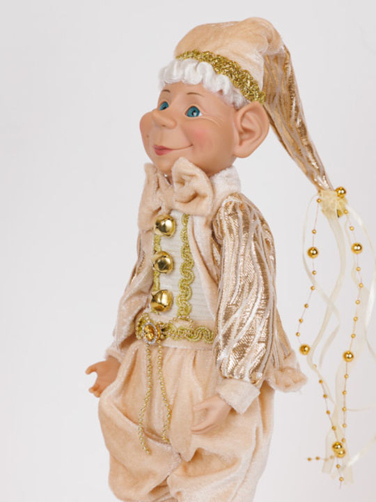 Eurolamp Elf Schampanie Kleidung Mütze 60cm