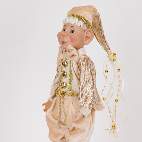 Eurolamp Elf Schampanie Kleidung Mütze 60cm