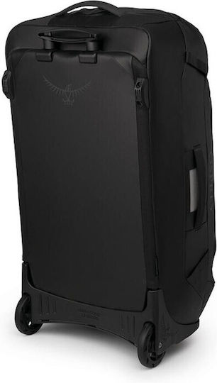 Osprey Σακ Βουαγιάζ 90lt Μαύρο με Ρόδες Υφασμάτινο M90εκ.