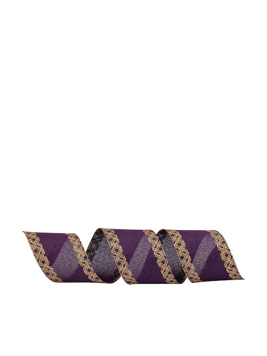 Lianos Christmas Ribbon Purple 1pc