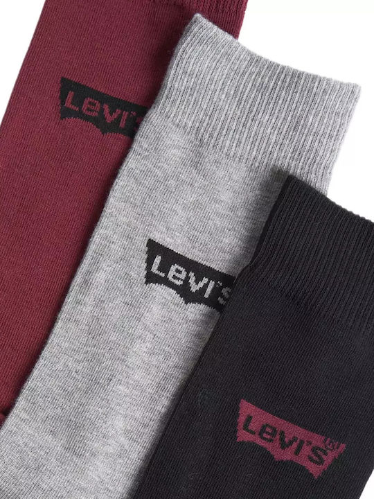 Levi's Șosete Gri 3Pachet