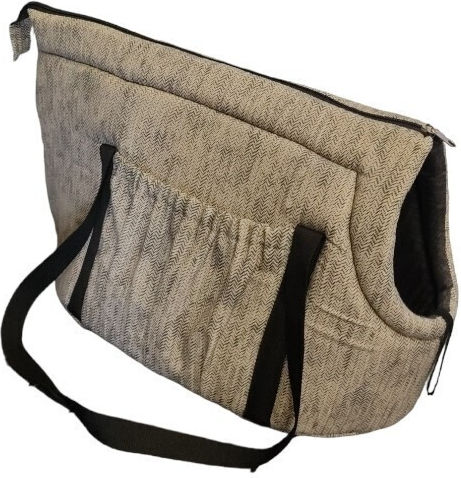 PQP Dog Carrying Gray Handbag L40xW30xH25cm