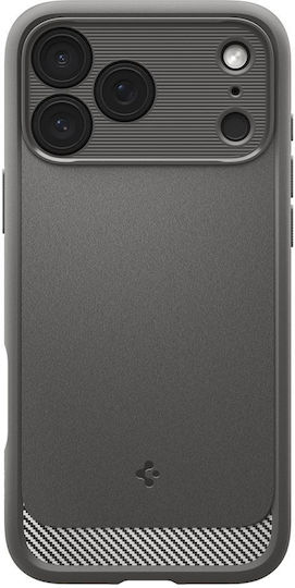Spigen Rugged Armor MagSafe Umschlag Rückseite Silikon Gray (iPhone 17 Pro Max)